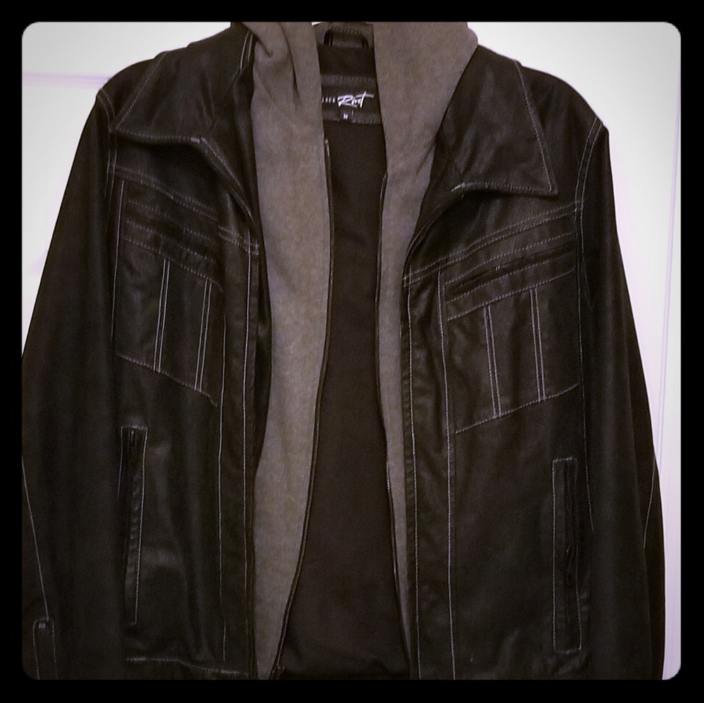 Man's leather jacket